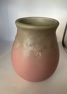Buy Rookwood Pottery Vase Pink And Green Dated 1930 XXX Raised Flower #2122 Matte • 128.89£