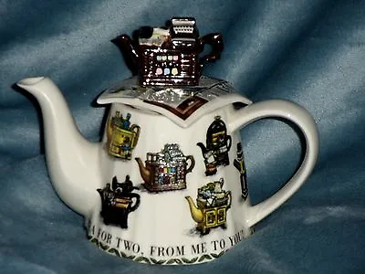 Buy Paul Cardew  Tea For Two Teapots Teapot Collector’s Edition Teapot 1997-98 • 19.99£