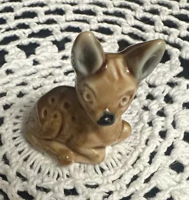 Buy Charming Wade Whimsie Vintage Baby Deer, Fawn, Bambi Miniature Ornament • 6.99£