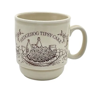 Buy Vintage Kiln Craft Mug Cup  Hedgehog Tipsy Cake  With Recipe • 5.99£