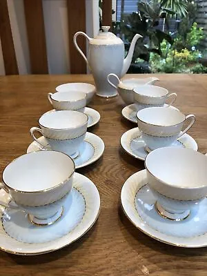 Buy Vintage Royal Standard Fine Bone China Tea Pot And Cups Saucers Milk & Sugar • 15£