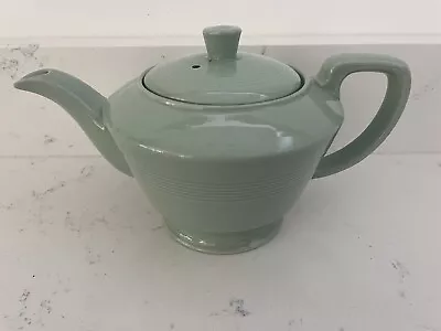 Buy Vintage Utility Woods Ware Beryl Green Teapot   • 24.99£