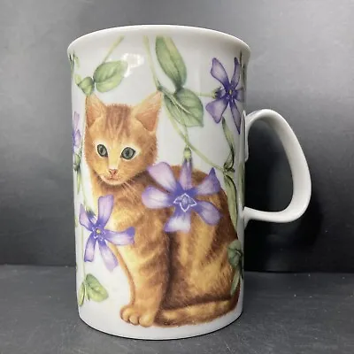 Buy Johnson Brothers Ginger Cat And Periwinkle Flowers Fine China Mug  • 19.90£
