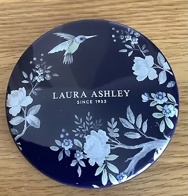 Buy New Laura Ashley Navy Humming Bird Pottery Coaster • 3.99£