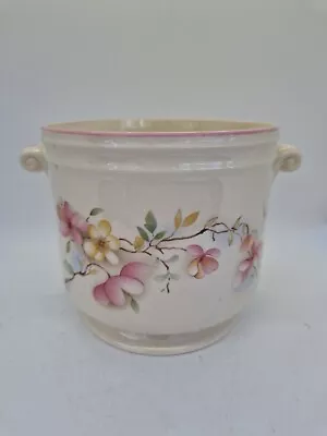 Buy Vintage Crown Devon Pottery Planter Plant Pot Cover Flower Floral Blossom  • 7£