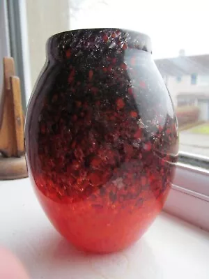 Buy Beautiful Red  Monart Vase • 185£