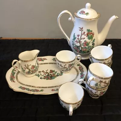 Buy Royal Grafton Vintage  Indian Tree   Fine Bone China Cups, Teapot, Cream Jug • 10£