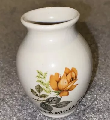 Buy Vintage Bournemouth Souvenir New Devon Pottery Newton Abbot Small Pot Vase 3” • 4.99£