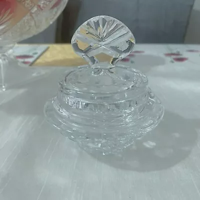 Buy Decorative Cut Glass Small Jar  • 15£