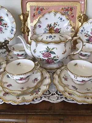 Buy Stunning Royal Crown Derby Teaset -Derby Days- Teapot -set For 6 🦋 • 1,500£