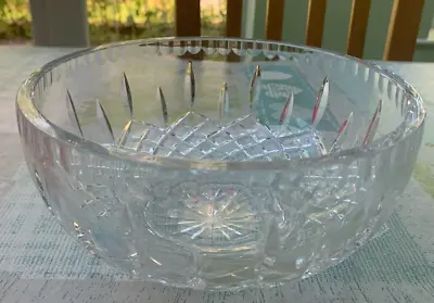 Buy Vintage Cut Glass Trifle Bowl (heavy) • 10£