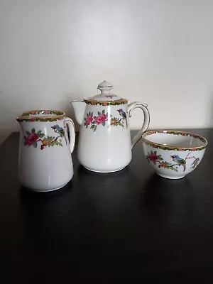 Buy A.B.J Grafton China Teapot ,milk Jug,sugar Bowl • 12.99£