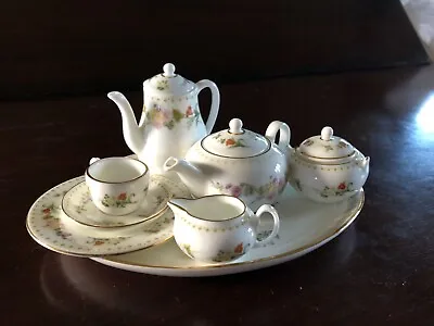Buy Wedgwood Miniature China Tea Or Coffee Set Mirabelle 7 Pc- Excellent Condition • 150£
