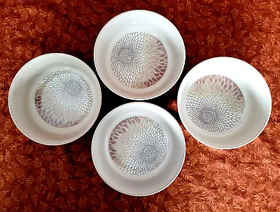 Buy Lot Of 4 Denby Stoneware Chantilly Cereal - Soup  Bowls - Made In England • 23.68£