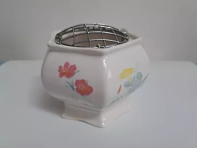 Buy Ringtons Vintage Ceramic Floral Rose Bowl. By Wade Potteries 1989. VGC • 8.49£