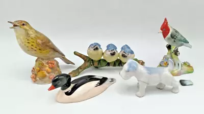 Buy Beswick Peter Scott Goosander Plus Other Bird/dog Figurines. All Damaged Job Lot • 8£