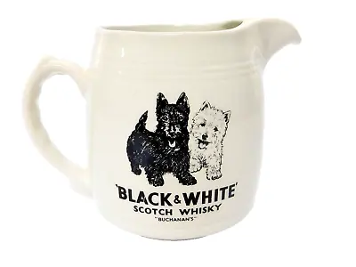 Buy Vintage Buchanans Black & White Scotch Whisky Advertising Water Jug Scottie Dogs • 49.33£