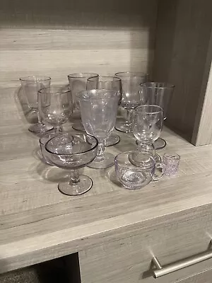 Buy Vintage Light Purple Glassware • 28.33£