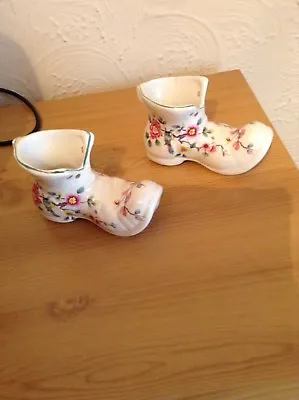 Buy Old Foley, James Kent Two China Boots. Chinese Rose Design. See Description • 5.65£