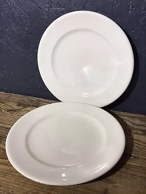 Buy Pair Of W.H Grindley Plates E R 1959 Vintage Small Dinner / Side Plates, White. • 5£