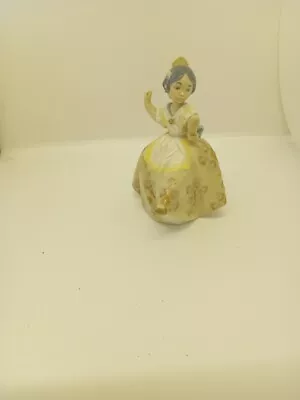Buy Lladro Figurine Doll Lady In Yellow Spanish? • 10£