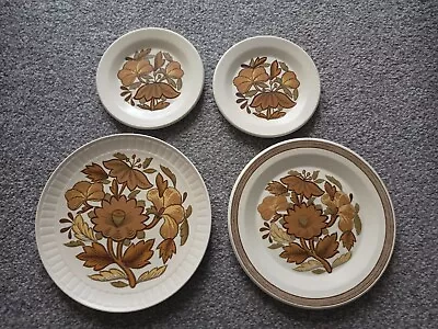 Buy 4 X Royal Worcester Palissy Kismet Plates, Incl Side & Small Dinner • 8£