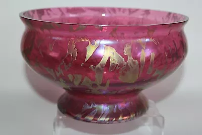 Buy Royal Brierley Studio Glass Large Bowl / Fruit Bowl Signed To Base • 29.99£