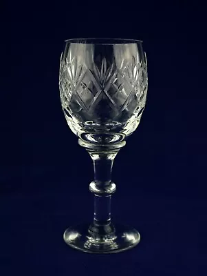 Buy Webb Corbett Crystal “GEORGIAN  Wine / Hock Glass – 16.5cms (6-1/2″) Tall • 19.50£