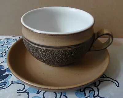 Buy Vintage Retro Denby Cotswold Tea Cup & Saucer - Unused (c1970's) • 4.99£