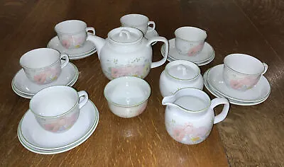 Buy Poole Pottery - Sherborne Floral Tea Set For Six • 13.50£