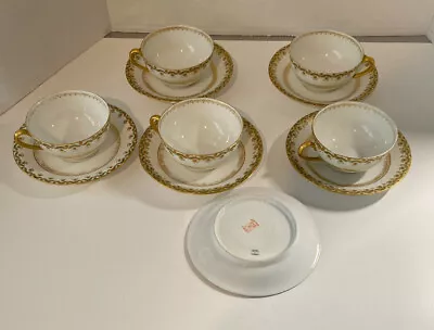 Buy EstateSet Of 6  Vintage Limoges Elite Cup & Saucers. See Photos 1 Cup Cracked • 52.83£