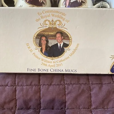 Buy AJ) Royal Crest Edition No 1 Commemorate Royal Wedding Fine Bone China Mugs • 5£