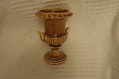 Buy Vintage Dartmouth Pottery Urn Vase, No 67 C -  Glazed Greenish Brown • 12.50£