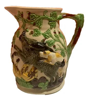 Buy Mason's Patent Ironstone China Pitcher, With Hunting Scene, Tableware, Antique • 55.99£