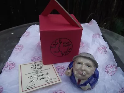 Buy Kevin Francis Face Pot Trinket Box D Day Winston Churchill Retired Ltd Edt • 30£