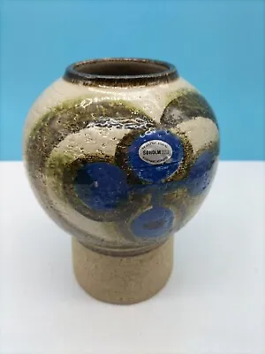 Buy Mid Century Vintage Danish Soholm Studio Pottery Vase - 20cms 8  • 95£