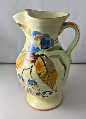 Buy Deco Beswick Ruth Pattern Multi-Coloured 24cm Jug/Pitcher Yellow Floral • 18.99£