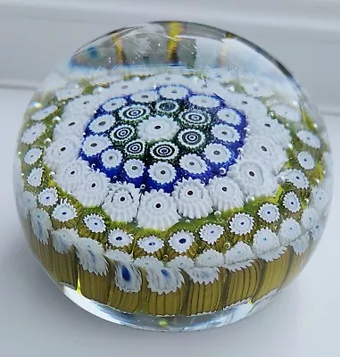 Buy Murano Art Glass Millefiori Paperweight • 25£