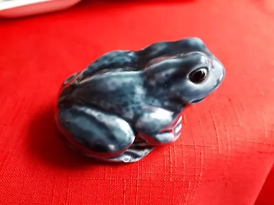 Buy Poole Pottery Ceramic Blue Frog BARGAIN • 6.99£