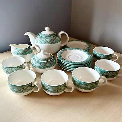 Buy Royal Doulton Everyday Braemar Fine China Tea Set Made In England Lovely Cond. • 49.95£