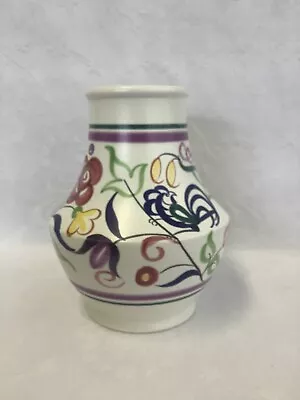 Buy Poole Pottery Vase - Shape 443 - Pattern LE • 34£