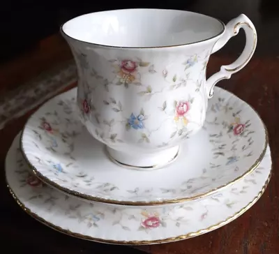Buy Vintage Paragon Bone China  First Choice  Cup & Saucer And Sideplate  Trio • 13.99£