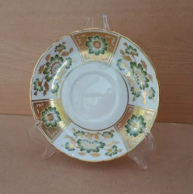 Buy Royal Crown Derby Green Panel Large Saucer- 1st Quality Dated 1998 LX1 • 8.50£