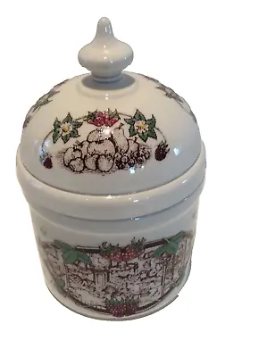 Buy Vintage Boncath Pottery Preserve Lidded Jar (designed For Welsh Lady Preserves ) • 10£