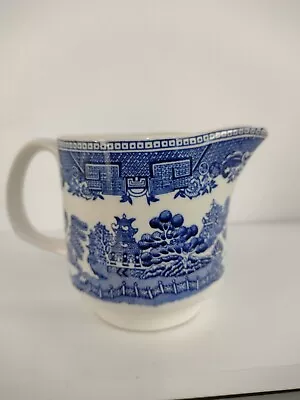 Buy Vintage Arklow Jug. Ireland. Blue & White Willow. Collectable Piece. Immaculate • 6.99£