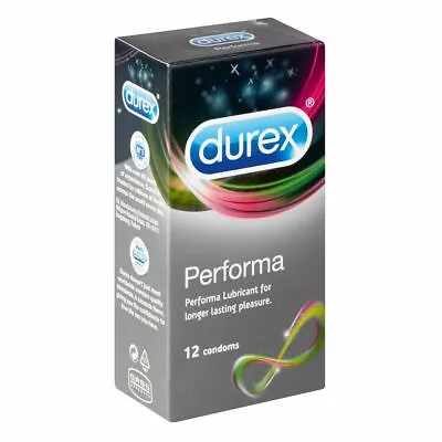 Buy Durex Performa Condoms Extended Pleasure Longer Lasting Pleasure X12 24 36 48 96 • 129.99£