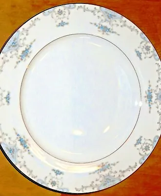 Buy 43 Pc Fine China By FASHION ROYALE Japan Dinnerware  HEIRLOOM  Blue White Silver • 915.99£