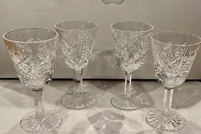 Buy Waterford Set Of 4 Crystal Cordial Apertif Stemmed Glassware • 47.41£