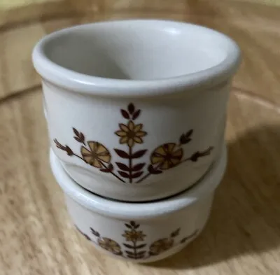 Buy Poole Pottery Nut Tree Set Of 2 Egg Cups In Excellent Condition England VGC Rare • 11.49£