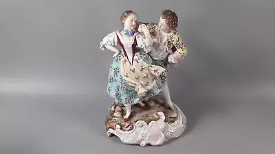 Buy Volkstedt Tea Party Group Dresden Porcelain Vintage • 49.99£